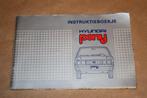 Instruktieboekje Hyundai Pony - Circa 1980, Ophalen of Verzenden