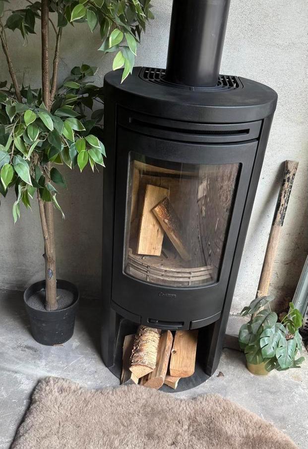 LUXE DESIGN houtkachel CONTURA 510 Style🔥 efficient ZGAN, Huis en Inrichting, Kachels, Zo goed als nieuw, Vrijstaand, Houtkachel