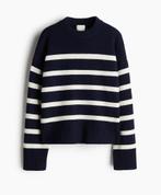 Gestreept Dames Trui nieuw, Kleding | Dames, Truien en Vesten, Ophalen of Verzenden, Zo goed als nieuw, Maat 38/40 (M), Blauw