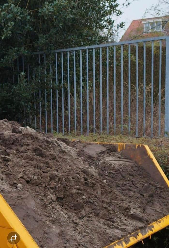 Zwarte grond GRATIS, Tuin en Terras, Zand, Gebruikt, Ophoogzand, Ophalen