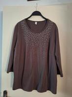 Dames shirt maat 48 bruin, Ophalen of Verzenden, Gedragen, Maat 46/48 (XL) of groter, Bruin