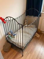 Gietijzeren ledikant antraciet, Kinderen en Baby's, Ophalen, Zo goed als nieuw, Ledikant