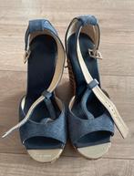 Jimmy Choo sleehakken nieuwstaat, Jimmy Choo, Sandalen of Muiltjes, Blauw, Ophalen of Verzenden