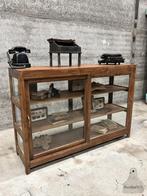 Antieke vitrinekast antieke winkeldressoir, Ophalen of Verzenden