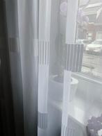 Mooie vitrage gordijnen, Ophalen of Verzenden, Zo goed als nieuw, Wit, 200 cm of meer