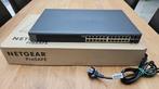 Prof. Managed Netgear ProSAFE Smart netwerkswitch GS728TP 28, Computers en Software, Ophalen, Zo goed als nieuw