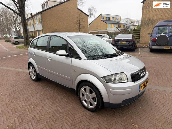 Audi A2 1.4, Auto's, Audi, Bedrijf, Te koop, A2, ABS, Airbags, Airconditioning, Centrale vergrendeling, Climate control, Elektrische buitenspiegels