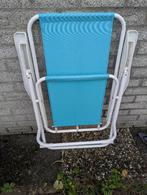 4 Hamo tuinstoelen, Tuin en Terras, Ophalen, Zo goed als nieuw, Aluminium, Inklapbaar