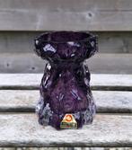 Prachtige vintage Ingrid glas kandelaar., Ophalen of Verzenden, Huis en Inrichting