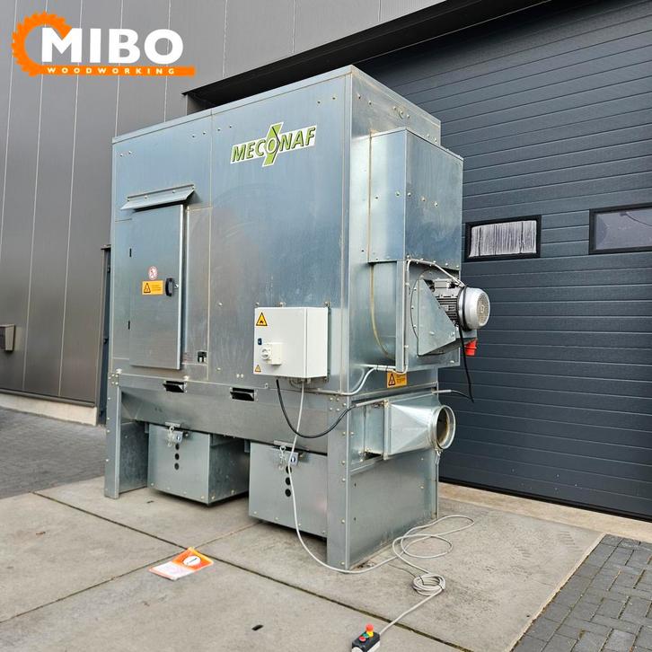 MECONAF Afzuiging 2 containers ** afzuiger, Doe-het-zelf en Verbouw, Ventilatie en Afzuiging, Zo goed als nieuw, Afzuiger, Ophalen of Verzenden