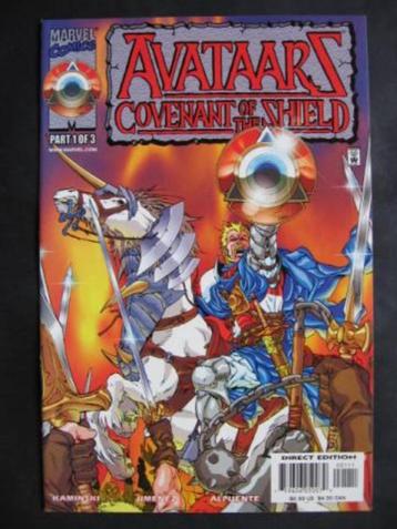 Avataars: Covenant Of The Shield #1-3 Complete miniserie beschikbaar voor biedingen