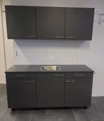 KELLER ELBA Keuken 180 cm "GRAFIET Decor" NIEUW, Huis en Inrichting, Nieuw, Enkelwandige keuken, Kunststof, Grijs
