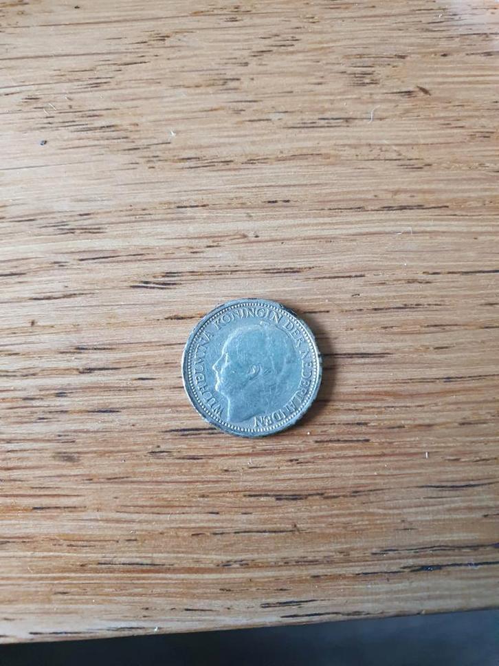 2 oude munten: Dubbeltje 1938 & Halve Gulden 1930, Postzegels en Munten, Munten | Nederland, Koningin Wilhelmina, Ophalen of Verzenden