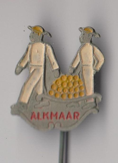 Alkmaar de Kaasdragers speldje, Verzamelen, Speldjes, Pins en Buttons, Gebruikt, Speldje of Pin, Overige onderwerpen, Ophalen of Verzenden