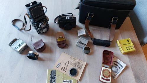 Rolleiflex camera, Audio, Tv en Foto, Fotocamera's Analoog, Gebruikt, Spiegelreflex, Overige Merken, Ophalen