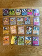 Lot EX kaarten en een paar V kaarten Pokemon, Ophalen of Verzenden, Zo goed als nieuw, Meerdere kaarten