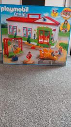 Playmobil 5606 School met Speelplaats, Kinderen en Baby's, Speelgoed | Playmobil, Ophalen of Verzenden, Gebruikt, Complete set