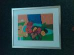 Zeefdruk Henk van Vessem -  Flowers I, Ophalen