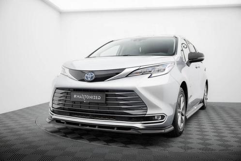 Voorlip spoiler sideskirt diffuser - Toyota Sienna 2020+, Auto diversen, Tuning en Styling, Ophalen of Verzenden