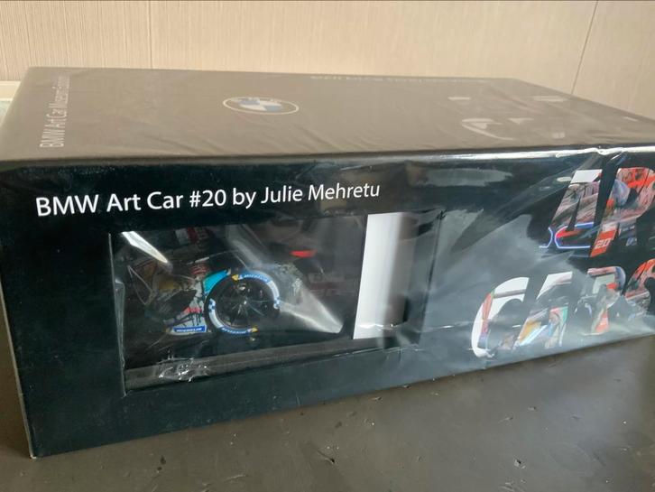 Spark BMW art car Julie Mehretu, Hobby en Vrije tijd, Modelauto's | 1:18, Nieuw, Auto, Overige merken, Ophalen