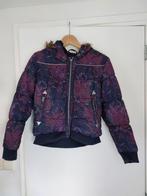 Donkerblauwe winterjas – Maat 152, Ophalen of Verzenden, Gebruikt, Meisje, Jas