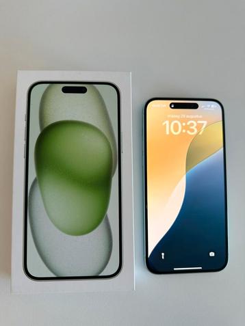 Apple iPhone 15 plus, Groen, 128GB Z.G.A.N. beschikbaar voor biedingen