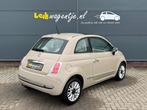 Fiat 500 1.2 Lounge *cappuccino *panorama *airco *bluetooth, Auto's, Gebruikt, 1242 cc, 4 cilinders, 4 stoelen