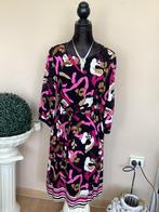 Zwart/paarse jurk XL, Maat 38/40 (M), Zwart, Ophalen of Verzenden, Zo goed als nieuw