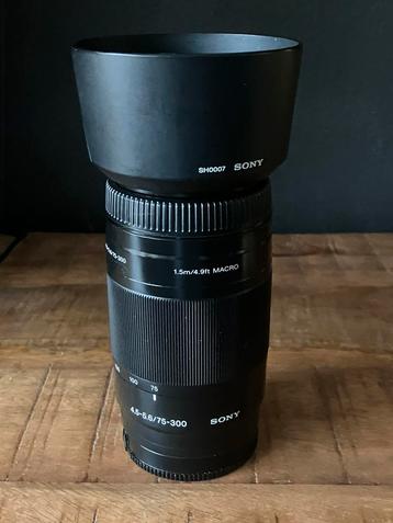 Sony AF 75-300 voor Sony Alpha. beschikbaar voor biedingen