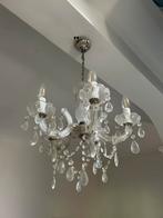 Kroonluchter glaslook, Ophalen, Gebruikt, Kunststof