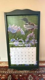 Kalender in lijst., Diversen, Kalenders, Ophalen, Maandkalender, Zo goed als nieuw