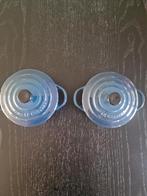 Le Creuset mini braadpan | 2 stuks, Ophalen, Zo goed als nieuw, Gietijzer, Koekenpan of Braadpan
