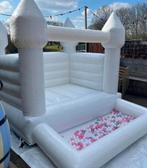 Springkussen kasteel wit te huur!, Ophalen, Zo goed als nieuw, Overige