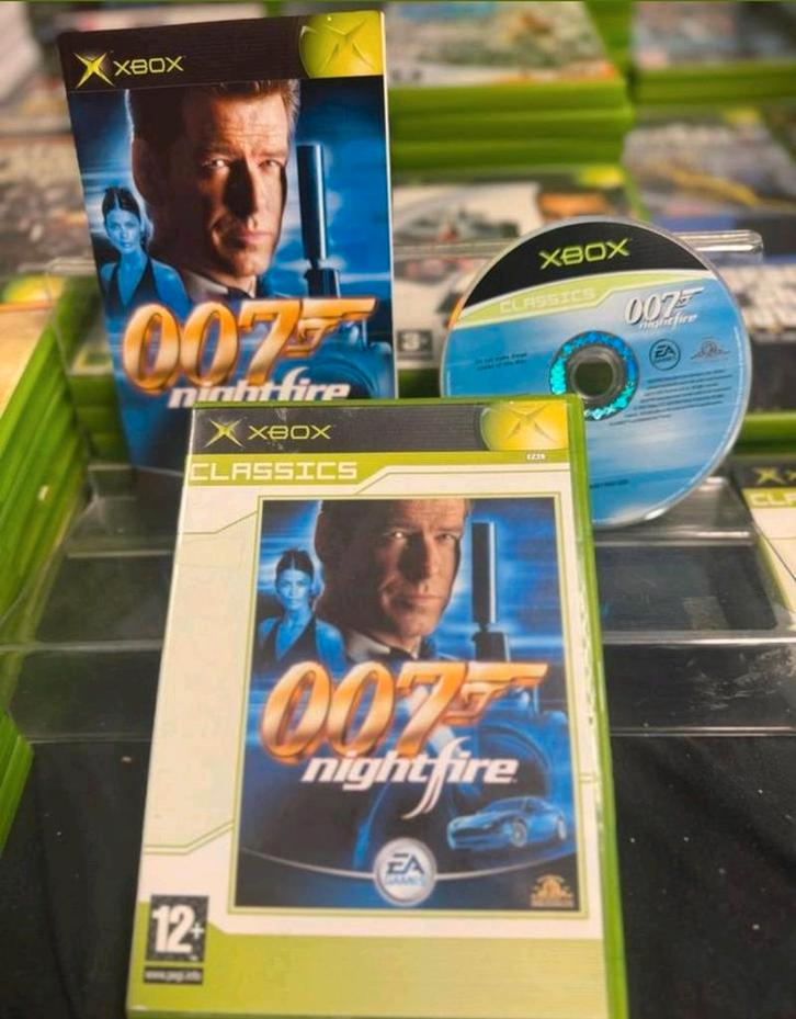 007 Nightfire - Xbox Klassieker!, Spelcomputers en Games, Games | Xbox Original, Gebruikt, Shooter, 1 speler, Vanaf 12 jaar, Eén computer