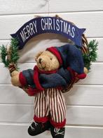 kerstkrans wilgen met beer, Ophalen of Verzenden, 'T Olde Gre-j, Info@toldegrej.nl, Endepoelstraat 20f Didam