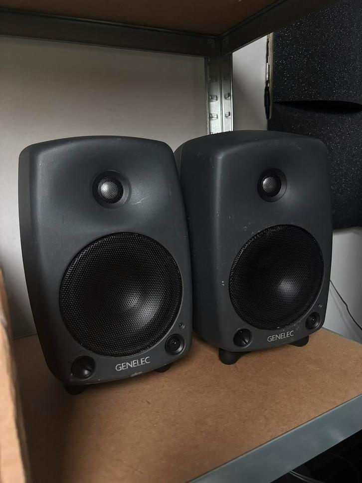 Perfect klinkende Genelec 8030. Studio monitor set, Audio, Tv en Foto, Luidsprekers, Zo goed als nieuw, Front, Rear of Stereo speakers