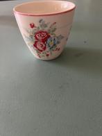 Greengate mok/beker, print: Henrietta white, Ophalen of Verzenden, Zo goed als nieuw, Overige stijlen, Kop(pen) en/of Schotel(s)