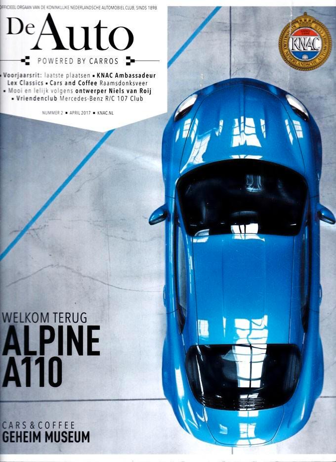 De Auto 2 2017 : Mercedes 380SL - Alpine A110 - Lamborghini, Boeken, Auto's | Folders en Tijdschriften, Gelezen, Algemeen, Ophalen of Verzenden