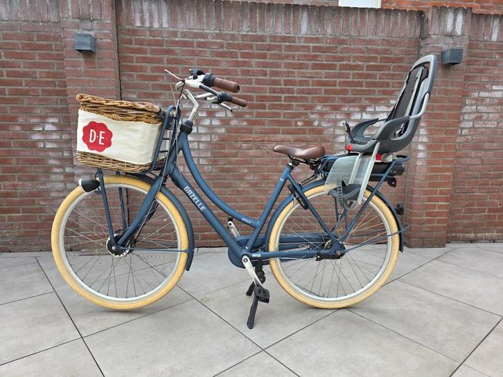 Gazelle PuurNL C7 HFB, Fietsen en Brommers, Fietsen | Dames | Moederfietsen, Zo goed als nieuw, Gazelle, 53 tot 56 cm, 1 zitje