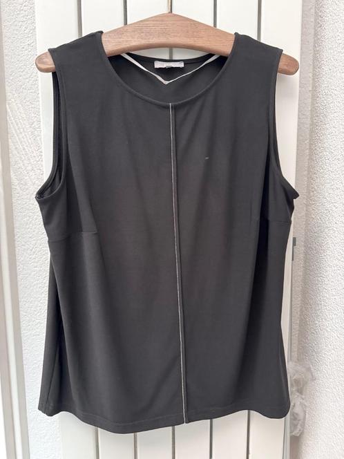 Erfo zwarte mouwloze top maat 46, Kleding | Dames, Tops, Zo goed als nieuw, Maat 46/48 (XL) of groter, Zwart, Zonder mouw, Ophalen of Verzenden