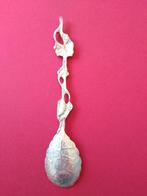 Thee of mokka lepel verzilverd ALMEY 90 druivenrank, Antiek en Kunst, Ophalen of Verzenden