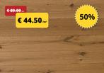 Eiken parket voor € 44.50 /m² incl BTW - 50% KORTING, Nieuw, 10 m² of meer, 10 tot 30 cm, Hout