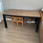 Te koop eettafel industrieel look, Huis en Inrichting, Tafels | Eettafels, Ophalen, Kunststof, Gebruikt, Vijf personen of meer