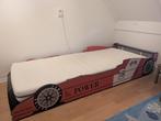 Autobed, Ophalen, 85 tot 100 cm, Zo goed als nieuw, Lattenbodem
