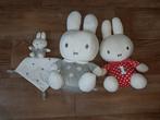 3 Nijntje knuffels: 1 met muziek, 1 rammelaar, 1 doekje, Ophalen of Verzenden, Zo goed als nieuw, Konijn