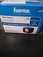 Hama Diabetrachter / Slide Viewer LED 5x5cm, Audio, Tv en Foto, Diaprojectors, Ophalen, Nieuw, Met scherm
