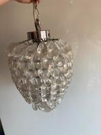 Hanglamp met kunststof kristallen, Kunststof, Gebruikt, Ophalen