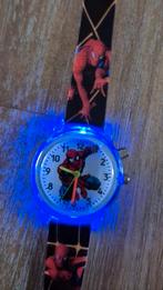 Spiderman horloge met verlichting NIEUW, Ophalen of Verzenden, Nieuw, Jongen of Meisje