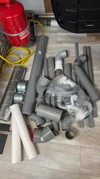Diverse buizen bochtjes etc., Doe-het-zelf en Verbouw, Buizen en Afvoer, Ophalen, Zo goed als nieuw, Pvc