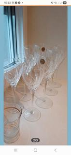 Toscane Kristal Glazen Set + Karaaf - 24% Kristal, Glas of Glazen, Gebruikt, Ophalen of Verzenden, Glas